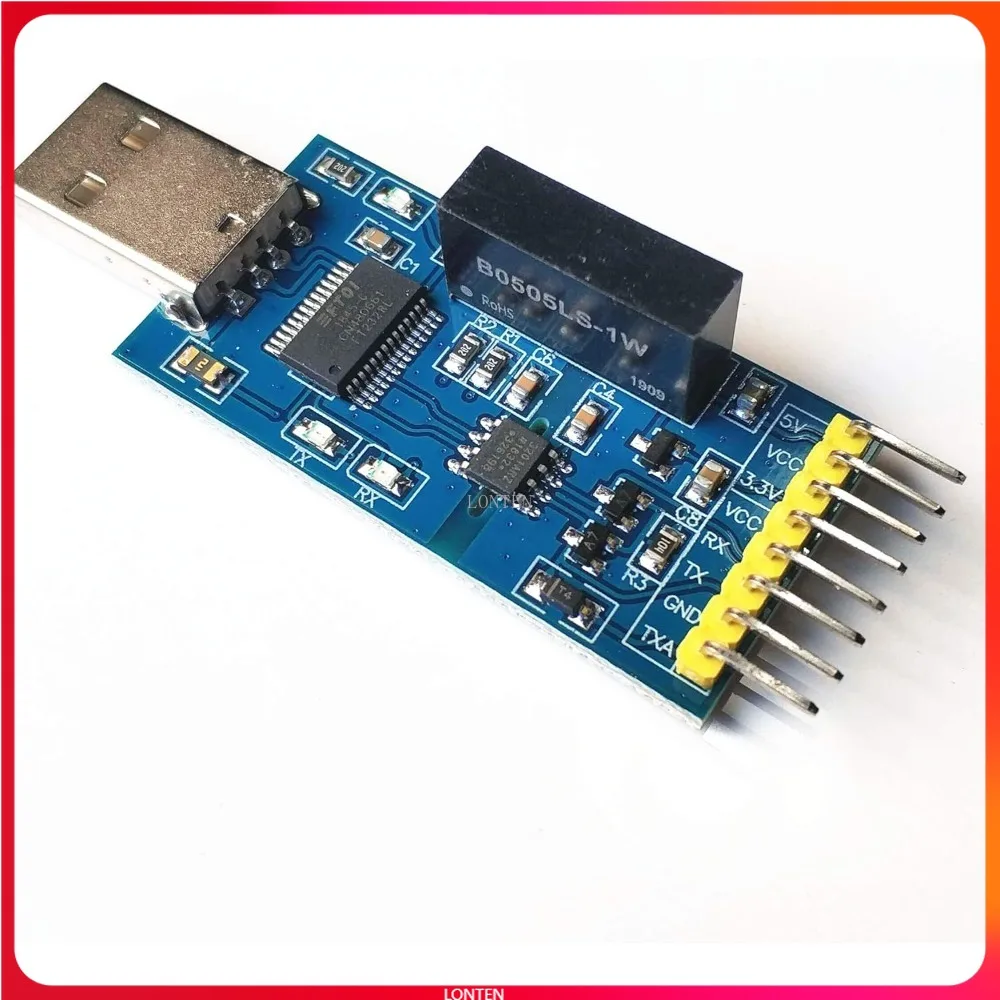 

Mini FT232 Isolation Serial Port Module USB To TTL USB To Serial Port Magnetic Isolation FT232RL Photoelectric LT-CK0033