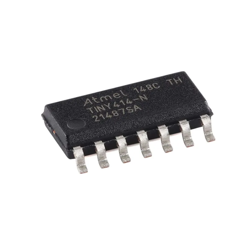 

Attiny414-ssnr TINY414-N ATTINY414 packaged SOIC14 microcontroller IC chip integrated circuit