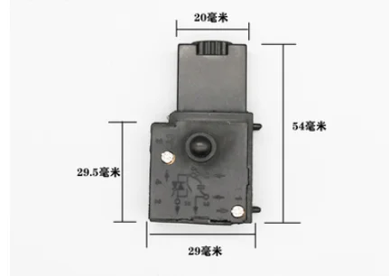

250VAC 4A/6A 125VAC 10A Electric Power Tool Trigger Switch for Hitachi 10VA Electric Hand Drill