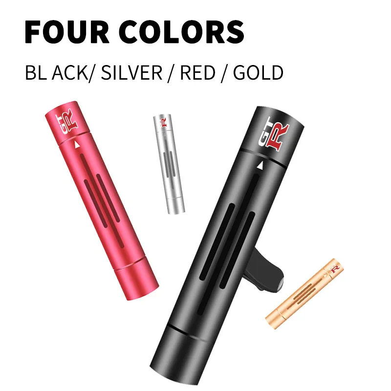 Car Air Outlet Perfume Air Conditioning Clip Fragrance for Nissan Nismo X-trail Qashqai J10 GTR Juke Note Patrol Almera Hub Caps