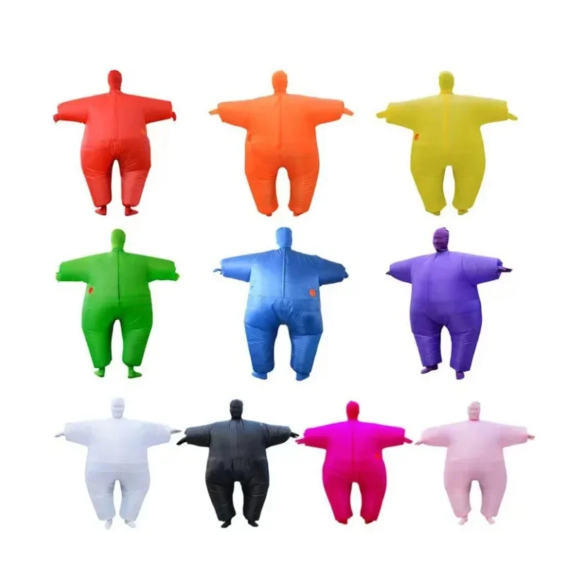 

Толстая белая рыба, надувной костюм, праздничный мультяшный Женский смешной сценический костюм, комбинезон