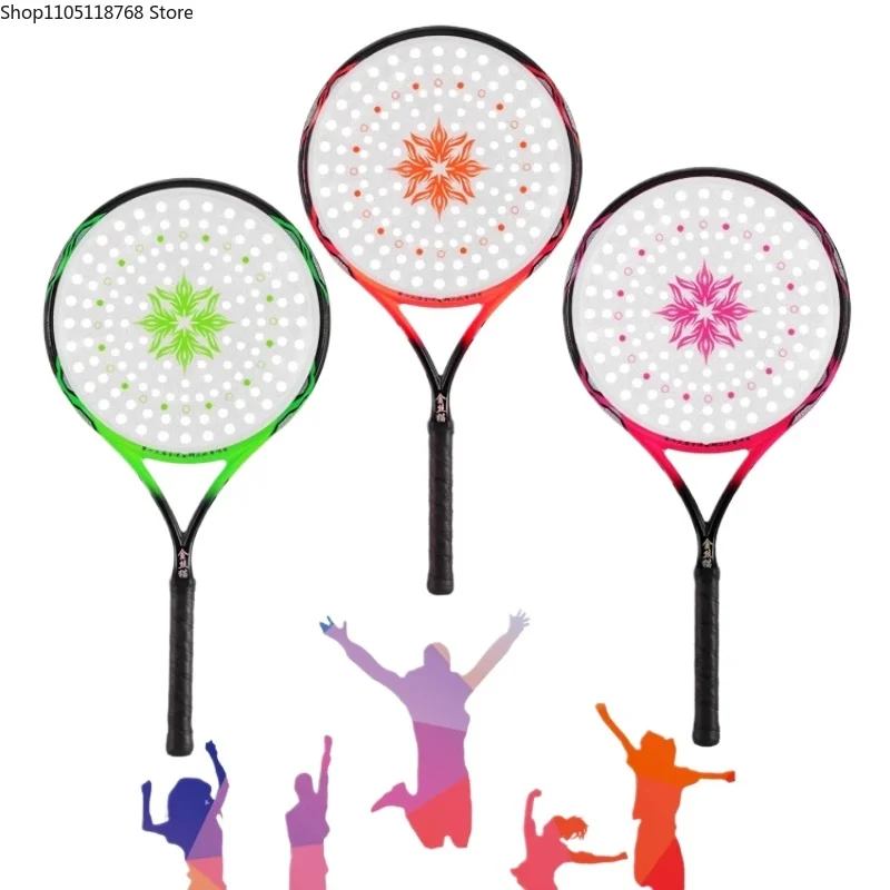 ABS Resin Rouli Ball Racket  Silicone Racket Face Rouli Ball Set  Martial Arts Training Supplies