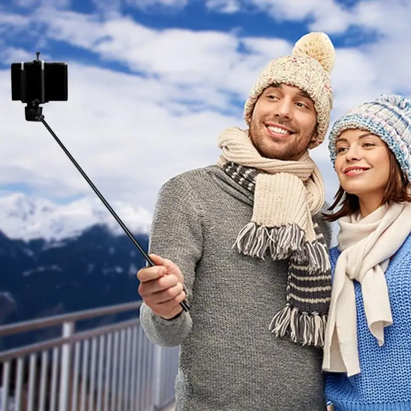 652F Camera Extension Rod Spring Loaded Damping Structure Aviation AluminumFor Action Camera Stability