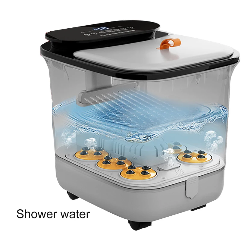 Manufacturer Good Price Foot Spa Bath Massager with Heat Bubbles Foot Massage Machine for Feet Stress Relief