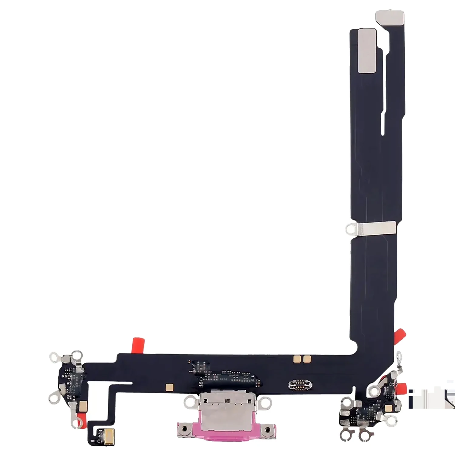 Charging Port Flex Cable for iPhone 16 Plus, Charging Port Dock Connector, Without Repair Assembly
