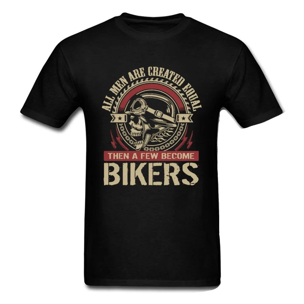Tee Shirt De Moto Noir Avec Tête De Mort Pour Homme High-end Luxury Unisex Style Both of Men and Women