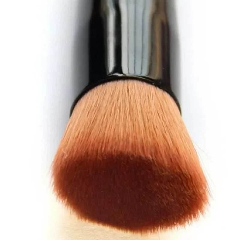 1pcs Wooden Handle Makeup Brush Foundation Make-Up Facial Powder Blusher Eye Shadow Powder Brush Oblique Head Brush Beauty Tools