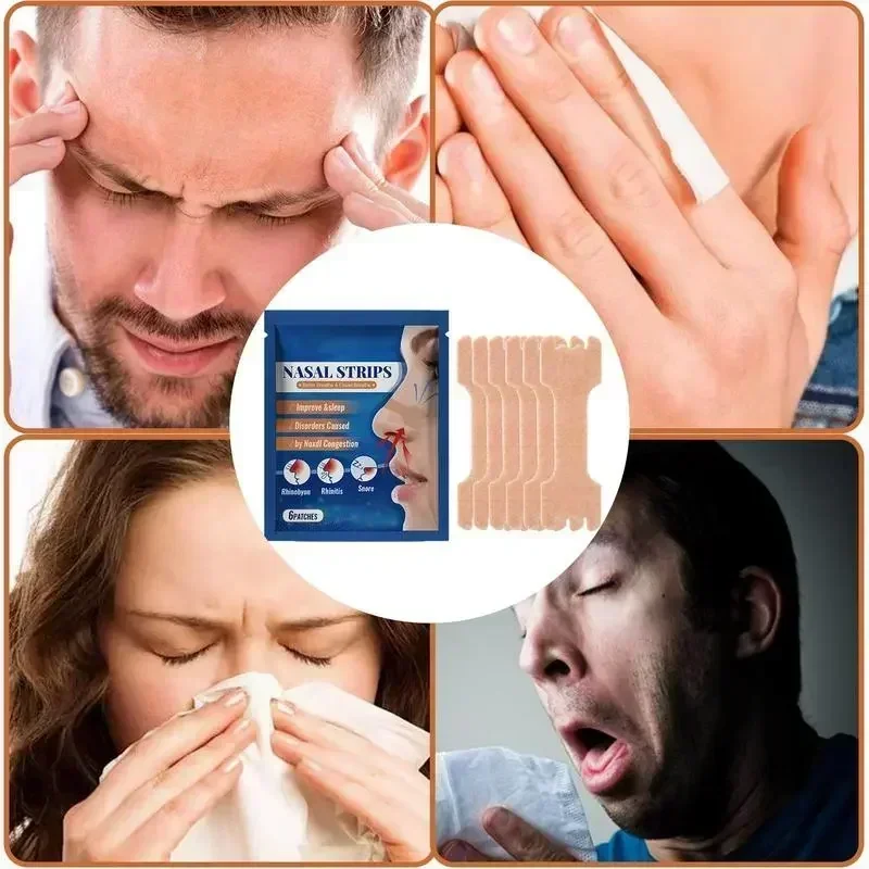 Nasal Strips Breathe Better for Anti Snoring Right Way Stop Reduce Snoring Nose Breathing Strips Improve Sleeping Quality 코골이