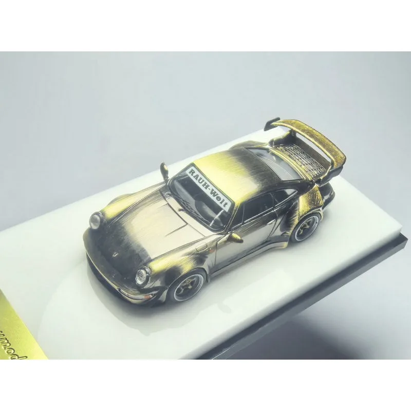 MC 1/64 RWB964 High Wing Dieca Cast Alloy Car Model, Boys' Toy Collection Decoration Item.