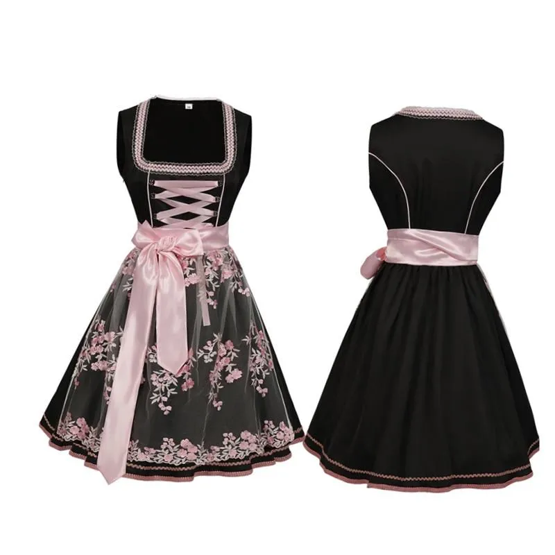 Halloween Deutsches Bierfest Kostüm Damen Hosenträgerhose Traditionelle ethnische Sle Bühnenaufführungskleidung