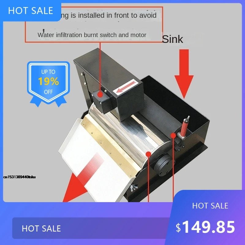 

725Useful Commercial CF-180Q Grinder Magnetic Separator Iron Powder Iron Remover Pure Copper Electromechanical Se