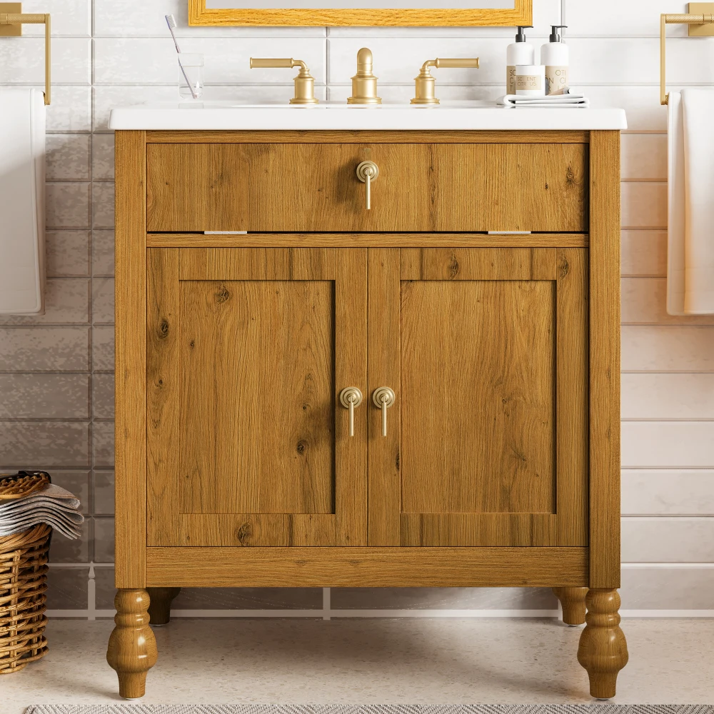 30-Inch Walnut Bath… - image
