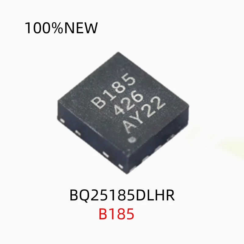 (10Pcs) 100% New Bq25185Dlhr Bq25185 B185 Wson-10 Battery Management Chip Ic
