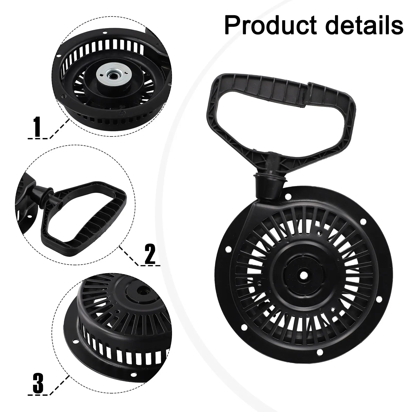 Pull Starter Unit Recoil Pull Starter Heavy Snowfall Replacement Starter Consistent Starting Power Enhanced Performance
