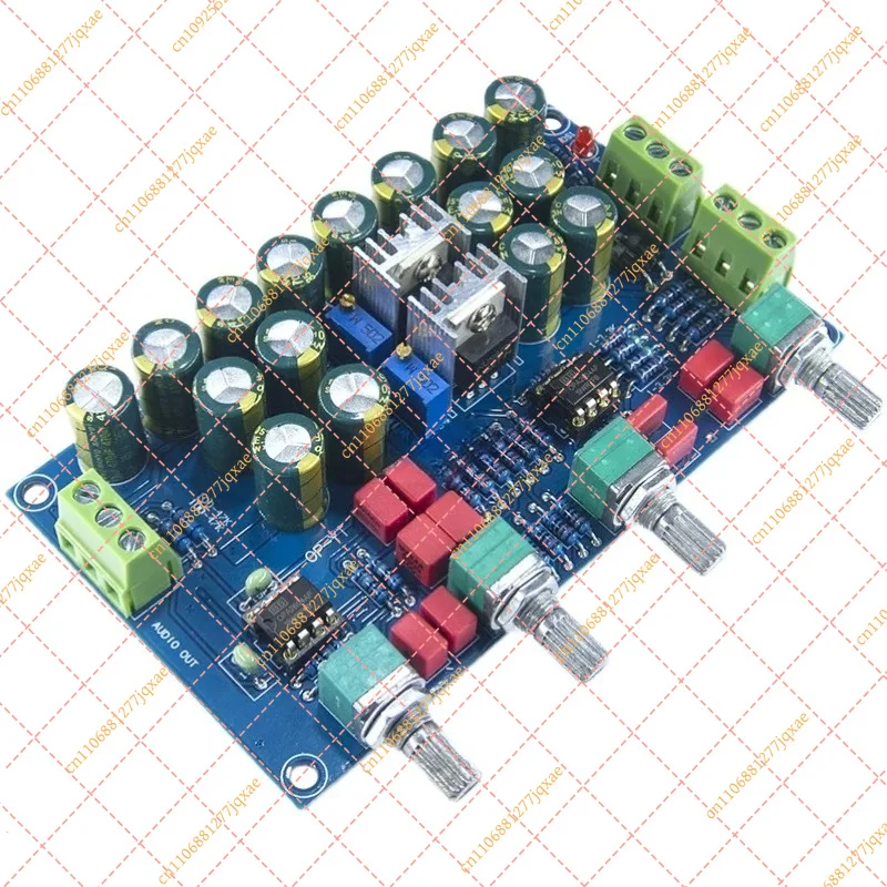 OPA2604AP HiFi Preamplifier Board, Fully Assembled Tone Control Module