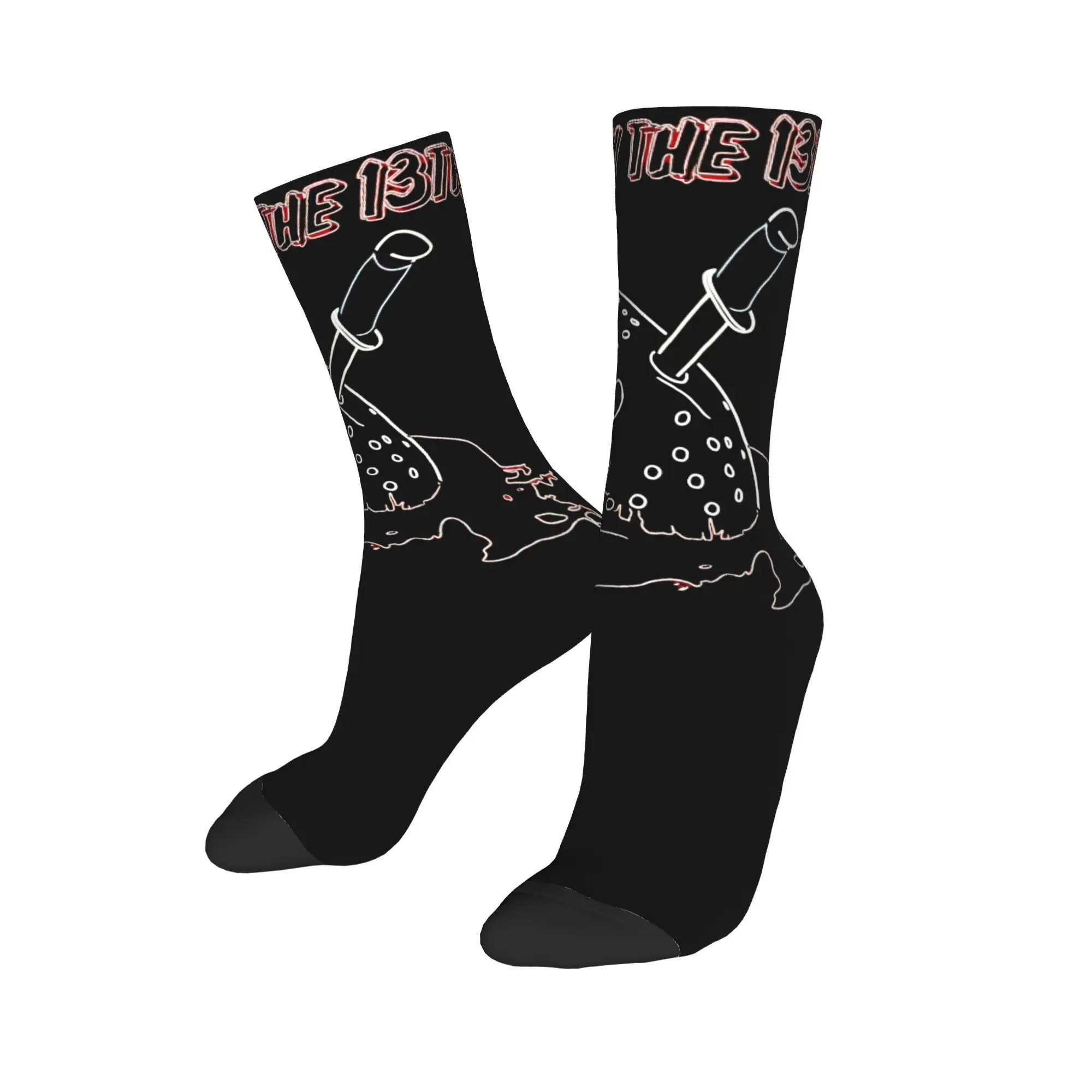 Friday 13th Horror Movie 2024 Socks Accessories For Men Women  Jason Voorhees  Middle Tube Socks Cute Stockings