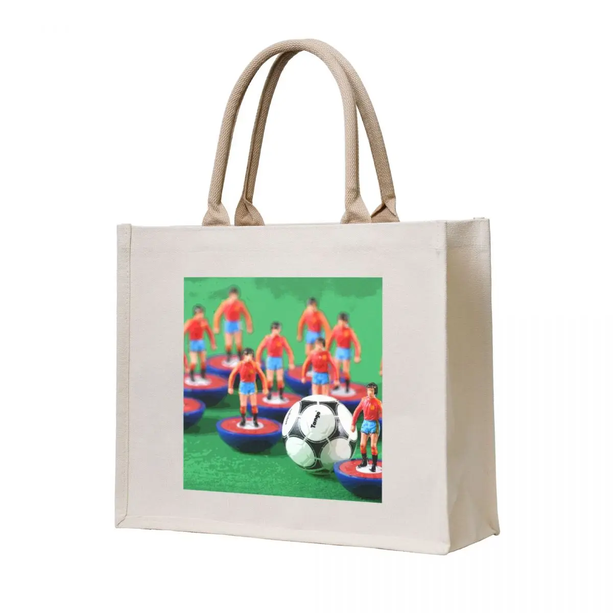 

Spain national team retro subbuteo football team Tote Bag shoping bag Women's bag reusable grocery bags
