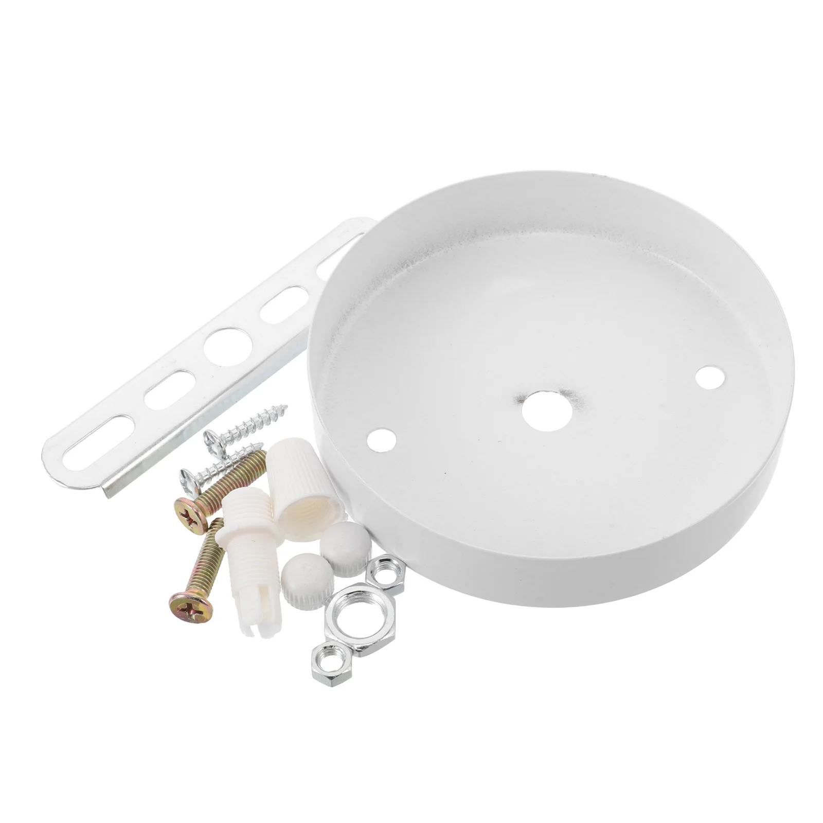 

Pendant Light Canopy Kit Round Ceiling Cover Plate for DIY Lighting Fixtures Decorative Mounting Bracket Chandelier Replacement