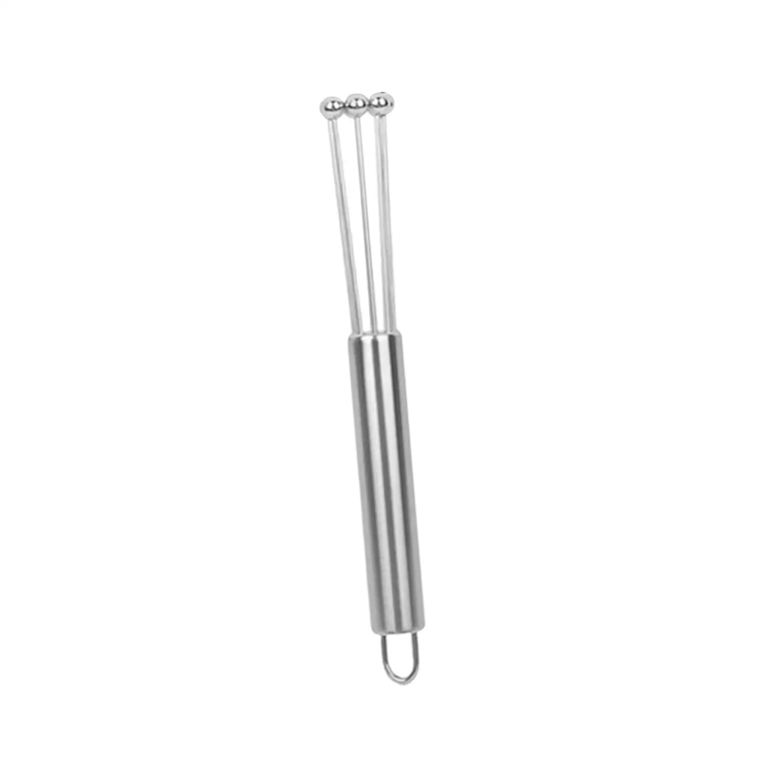 Stainless Steel Ball Whisk Wire Egg Whisk Efficient Ergonomic Handle Practical Kitchen Gadgets Frother for Beating Cooking
