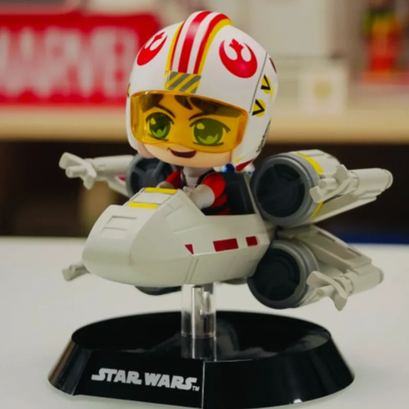 Herocross 스타 워즈 다스 베이더 Boba 우주선 두 번째 라운드 블라인드 박스 Cosbirider 미니 차량 입상 장식 팬 재미 있은 선물