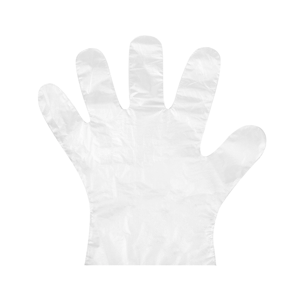 

100pcs Disposable Food Gloves High-density Polyethylene Safety Catering Plastic Extra Length One Size Fits All