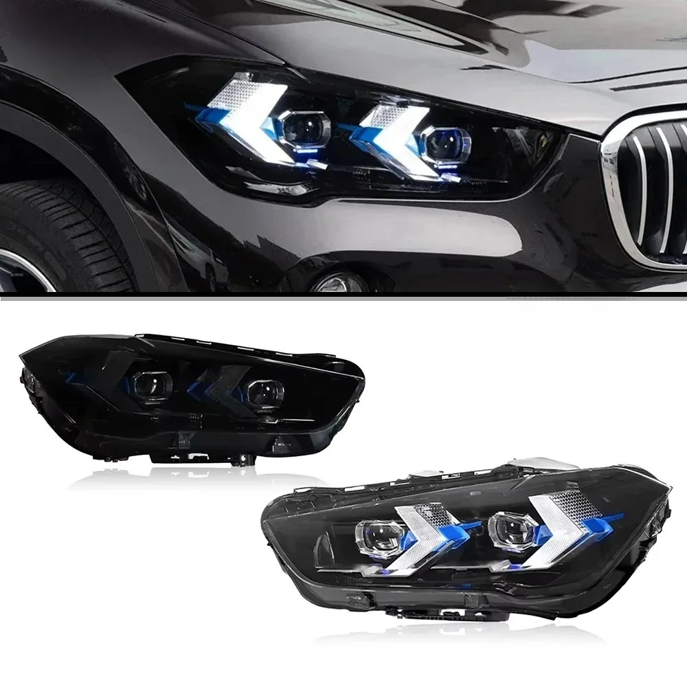 

Headlights LED Head Lamp Modified Turn Signals Daytime Running Lights Headlight for BW X1 F48 F49 2016-2023 Upgrade