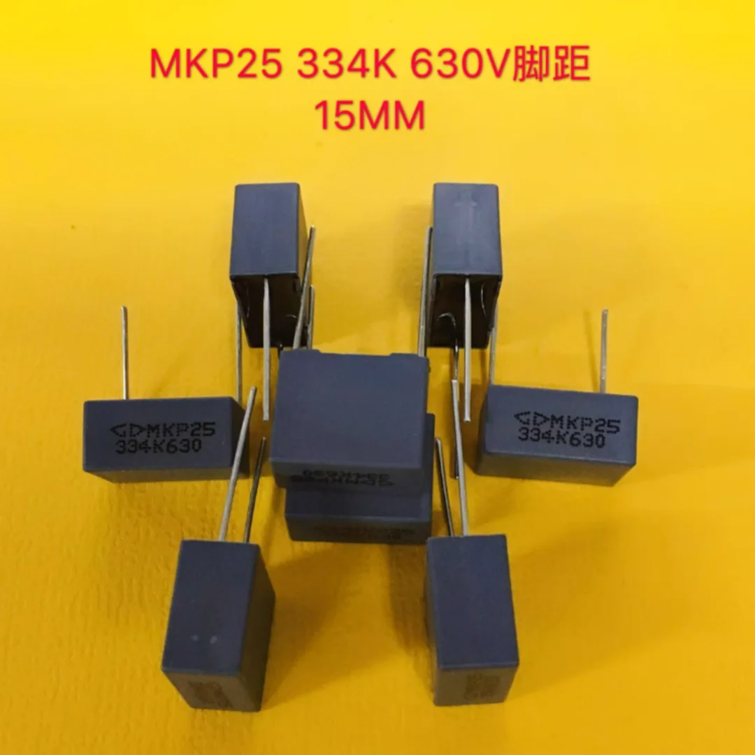 

Farad Safety Capacitor 334K 0.33uF 630V334K MKP25 334K 630V Lead Distance 15MM