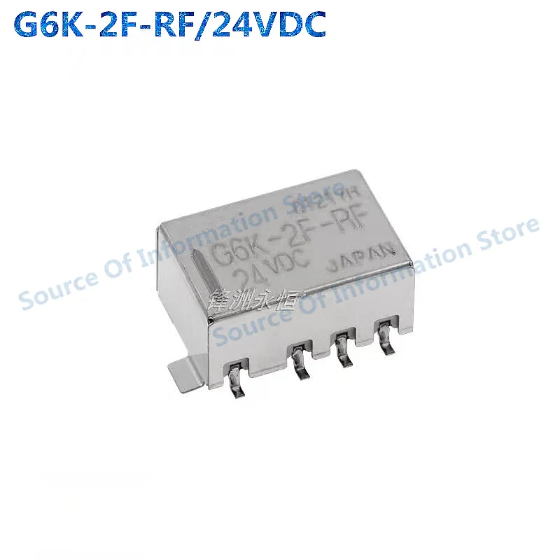 Relé de sinal de alta frequência G6K-2F-RF/5VDC 12VDC 24VDC 8Pin Módulo RF para componentes eletrônicos