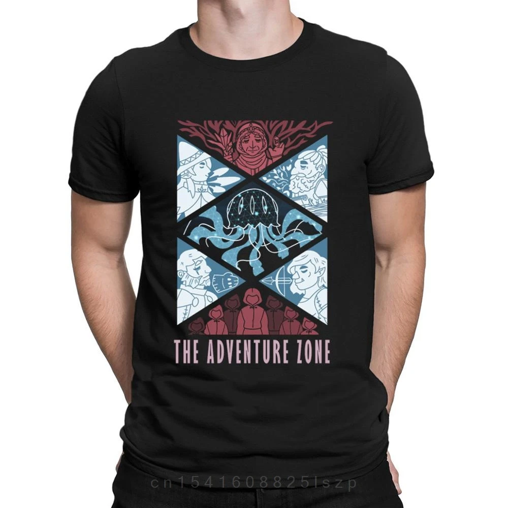 T shirt Fashion The Adventure Zone Tshirts Unique Great Print T Shirt For Men Building Interesting Hip Hop