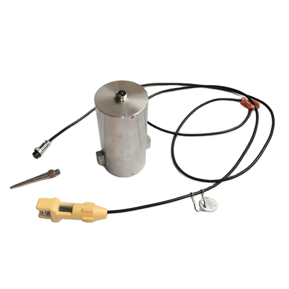 Low Frequency 1 Hz Geophone Vertical in Metal Land case with Split Spring Connector High Sensitivity 200V/m/s Geophone 1Hz in st