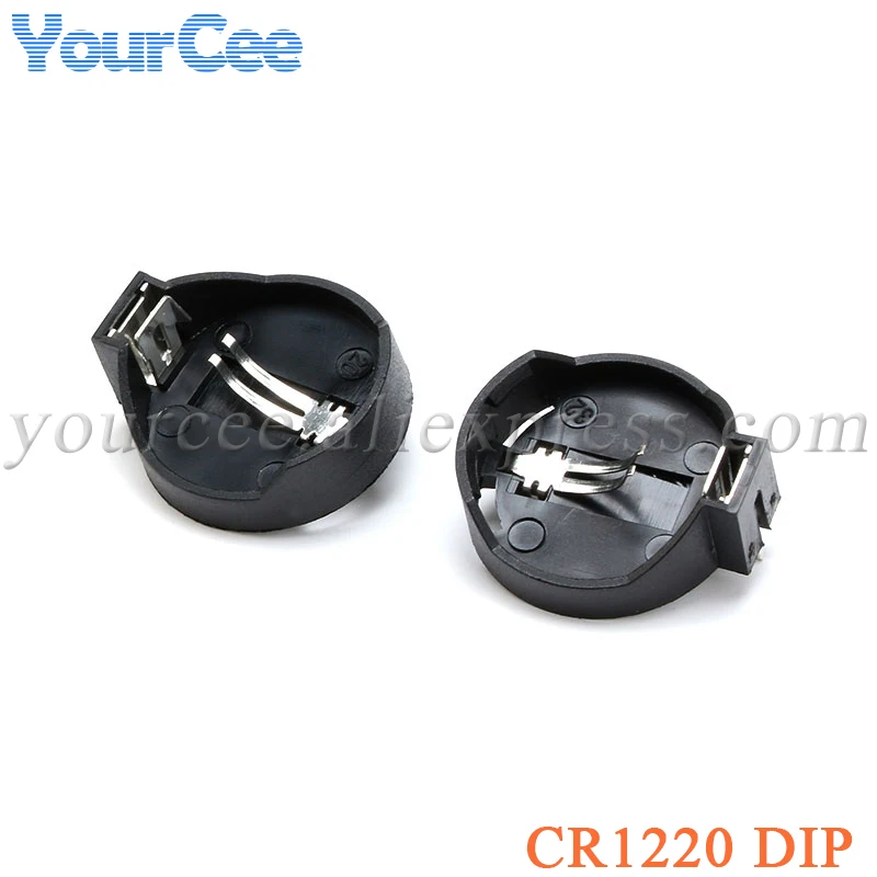 20pcs High Quality CR2450 CR2025 CR2032 CR1220 SMD DIP Button Coin Cell Battery Socket Holder Case Battery Storage Box