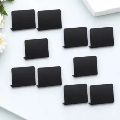 

10pcs Mini Blackboards For Restaurant Menu Chalkboards Desktop Price Boards Message Display Writing Notice Multifunctional