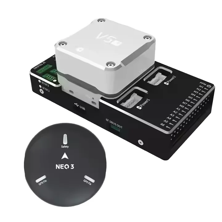 

CUAV V5+ FC NEO3 GPS Autopilot Pixhawk Flight Controller FPV RC Drone Quad Helicopter APM PX4 Flight Telecommunications