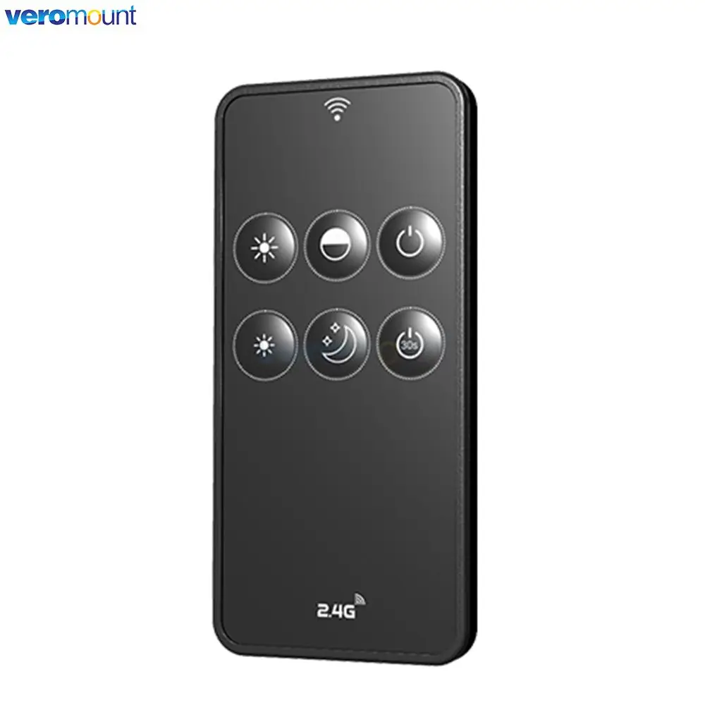 6-Key 2.4Ghz Rf Draadloze Afstandsbediening 1 Zone Dimmen Controle Rm1 Rm3 Voor Skydance Single Color Rgb Led Strip Controller