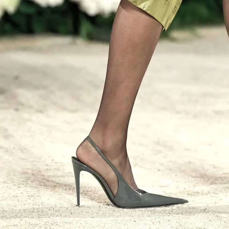 2026 High-heel 9,5 cm frauen Sandalen Schuhe für Frauen Größe 34-43 Neue Mode Spitz Sommer frauen Schuhe Alias De Mujer – Detail 5