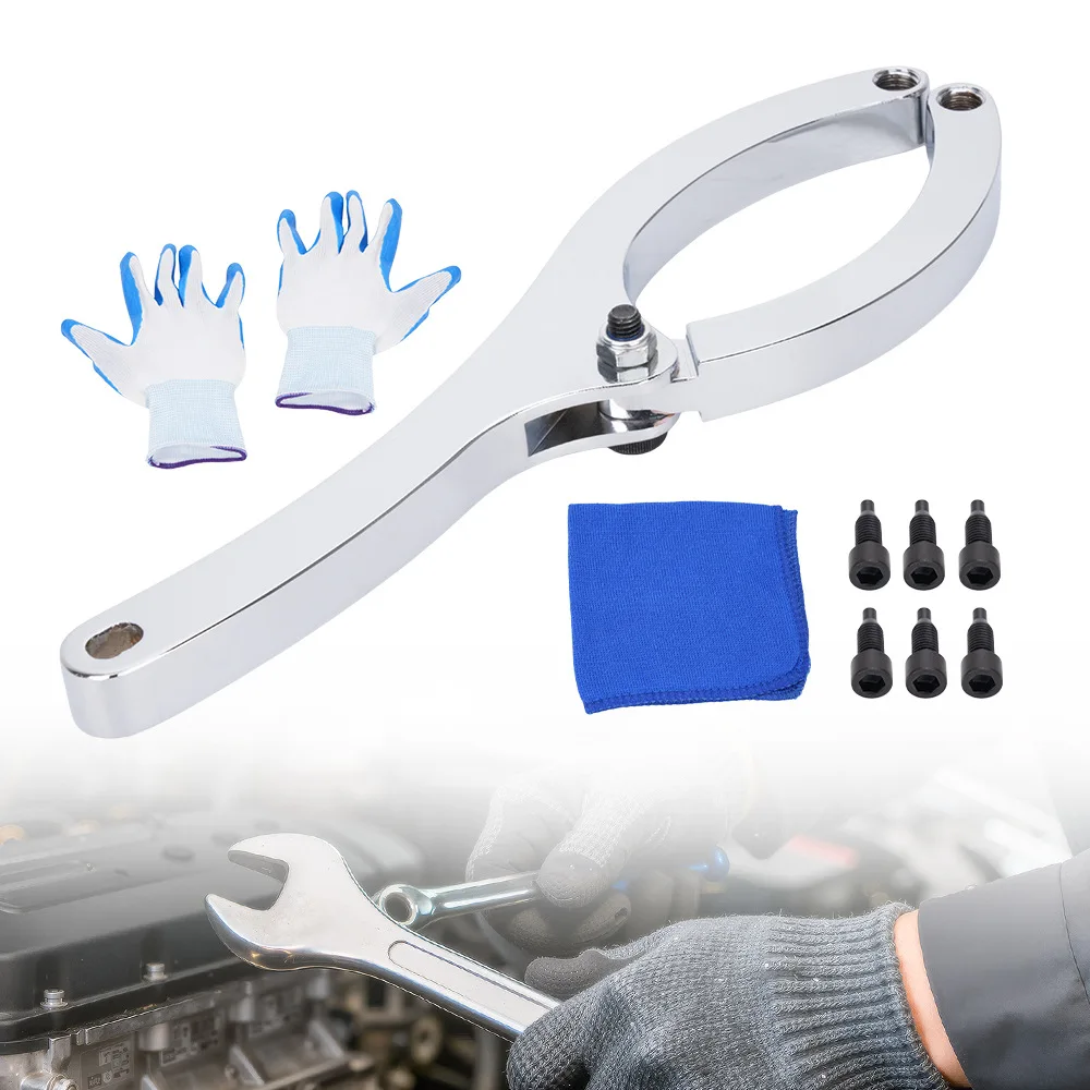 Heavy Duty Oil Seal Wrench for Car Modification Excavator Arm Oil Cylinder Disassembly Piston Repair Tool