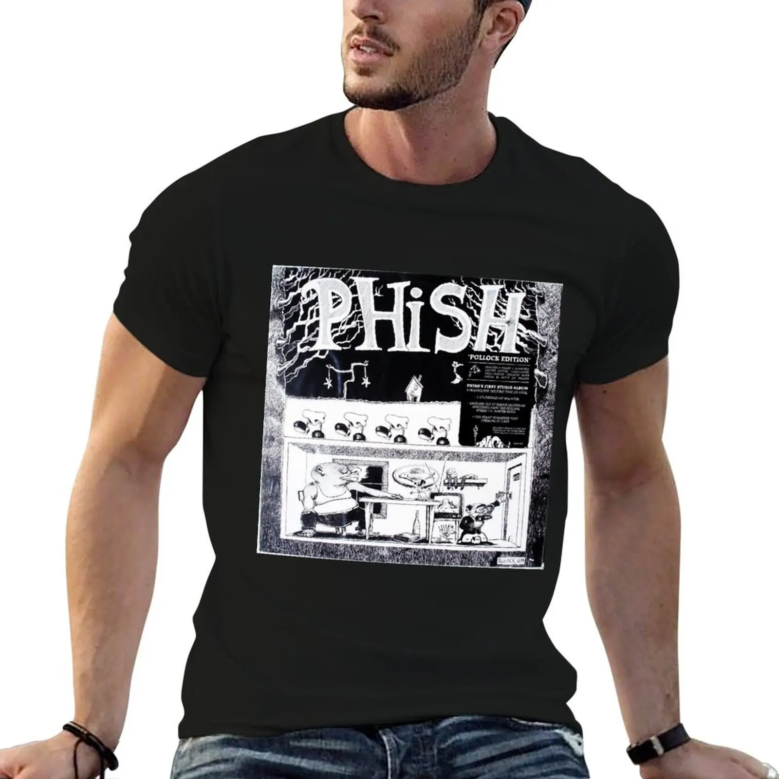 

Junta Phish T-Shirt t shirts for man pack cotton man t shirts graphic t shirt man designer T-shirt