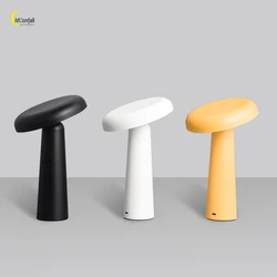 Cmoonfall Led Rechargeable Nordic Decoration Table Lamp For Bedside Bedroom Lampe De Chevet Lampara Mesa Noche Desk Night Lights