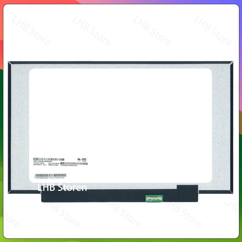 14' LCD Screen B140XTN07.2 N140BGA-EA4 NT140WHM-N43 MB140AN01-5 Display Matrix Panel Replacement 1366x768 EDp 30 Pins Non-Touch