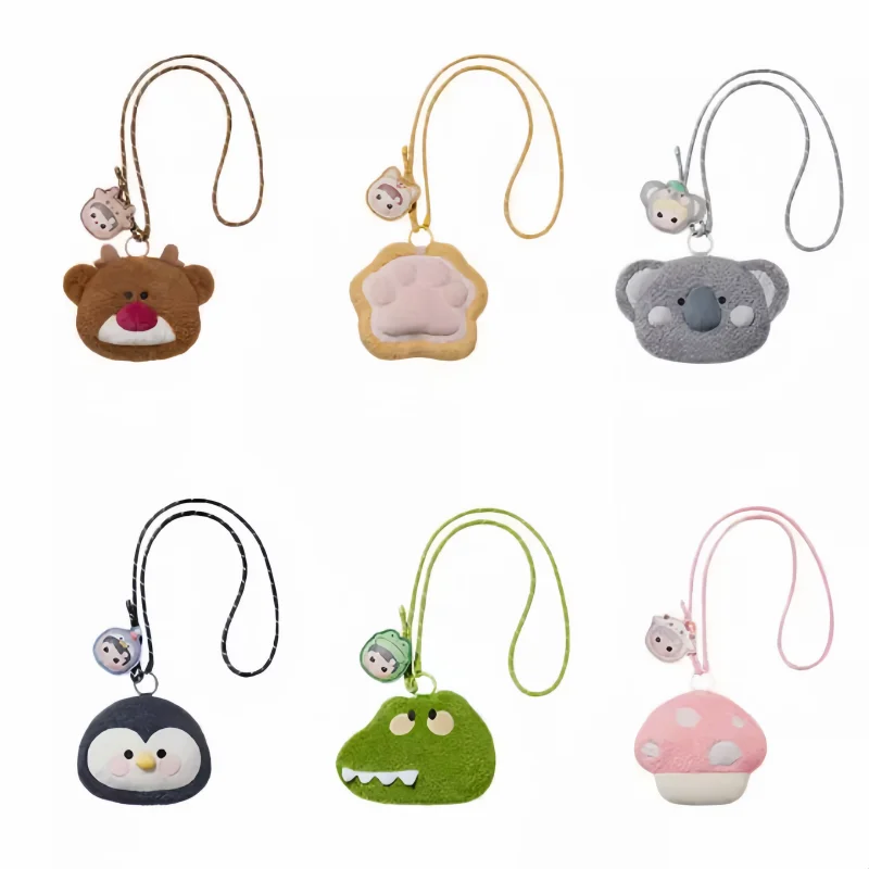 New Genuine Hacipupu  Animal Stickers Series Blind Box Tide Play Doll Kawaii Bag Mysterybox Mochila Sonic Crossbody Lipstick Bag