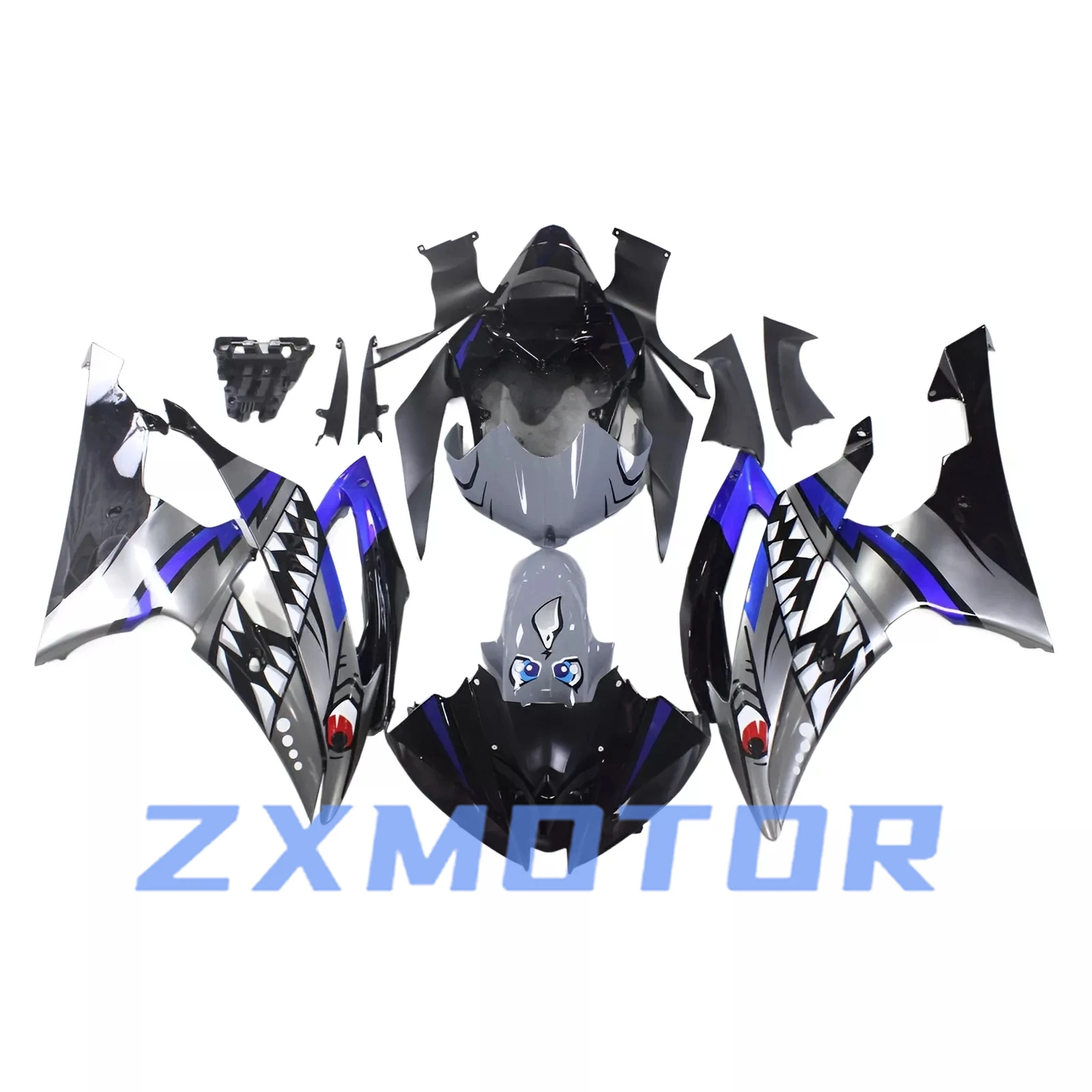 Fairings for YAMAHA YZFR6 2008 2009 2010 2011 2012 2013 2014 2015 2016 Aftermaeket Motorcycle Fairing Kit Bodywork Set YZF R6