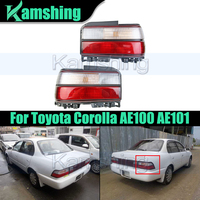 A pair Rear Bumper Taillight For Toyota Corolla AE100 AE101 1991-1992 Taillamp Tail Lamp Rear Brake Light Stop Lamp