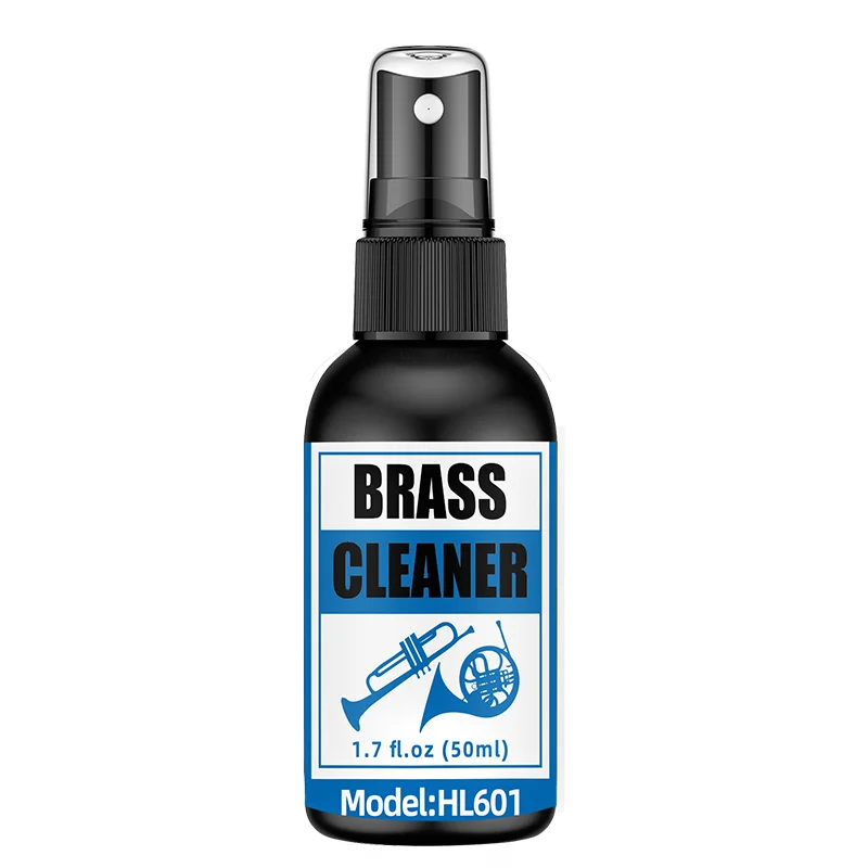 50ml Brass Instrument Polishing Cleaning Dust Removal Restoration & Oxidation Protection Kit Suitable for Brass Clarient Trumpet