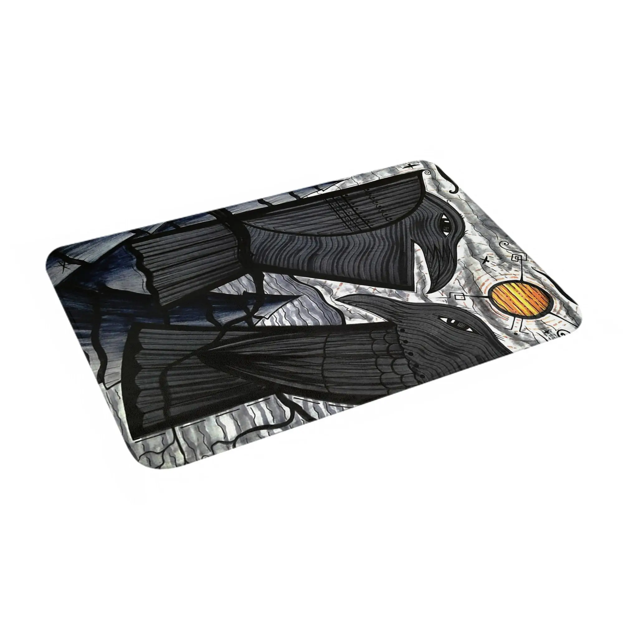 

Два корди под солнцем dk_2020july29a Нескользящий коврик для двери, напольный коврик, ковер для кухни, входа, дома, балкона, коврики для ног