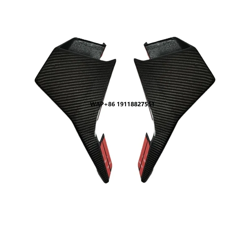 For  ZX10R Carbon Fiber Fixed Wings