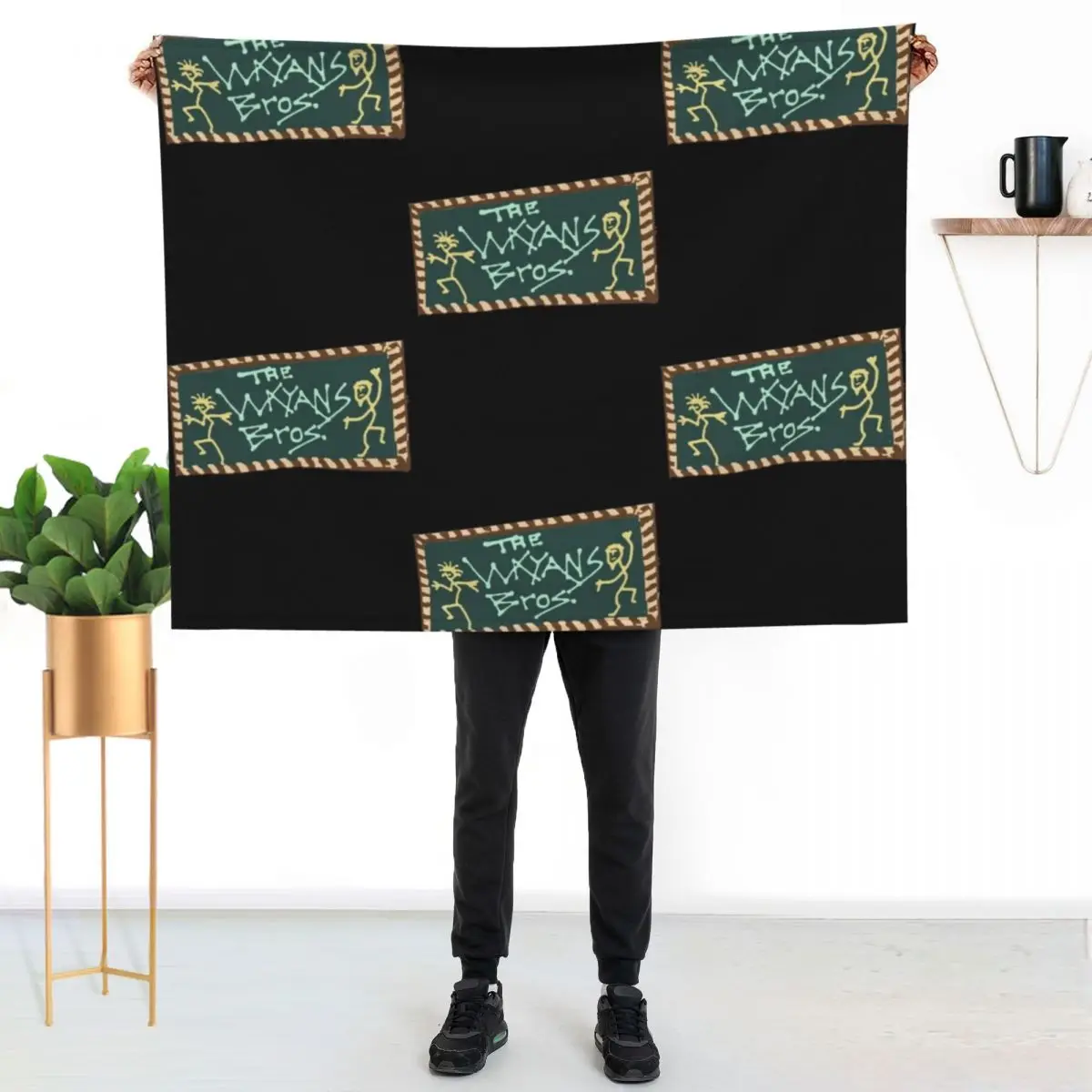 

The Wayans Bros. Logo Classic Throw Blanket Warm Comfortable Blanket Gift for Parents Friends