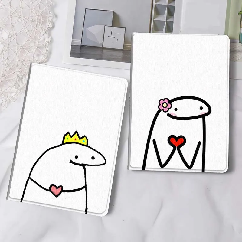 

Cartoon Crown Heart Animal Gift Tablet Case For Samsung Tab Galaxy S6 S11 A A7 A8 A9 A11 10.1 10.4 10.5 Plus Lite