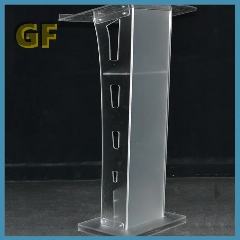 Acrylic Podium Plexiglass Pulpit School Church Lectern Modern Clear Thick Acrylic Podium Lectern Church Pulpit