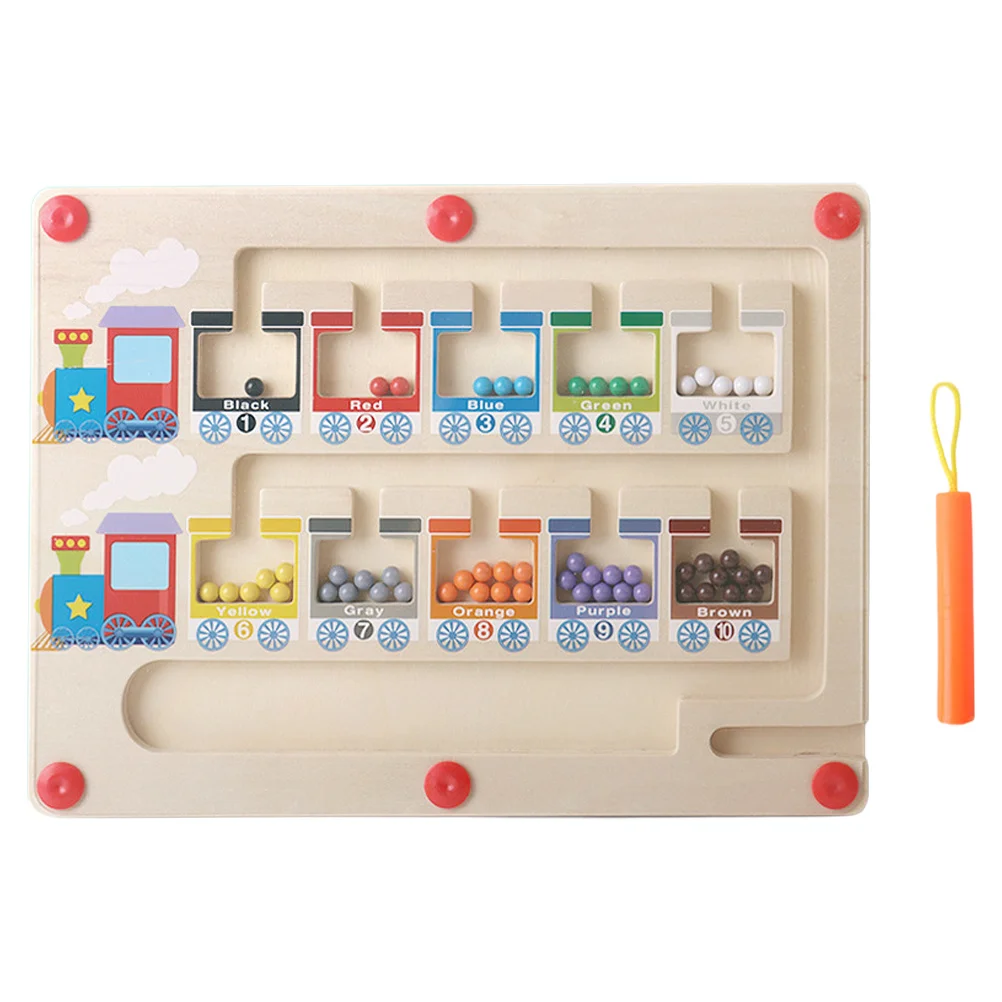 

Color Sorting Counting Board Wooden Magnetic Maze For Kids Preschool Learning Activities Educational Puzzle Fine Motor