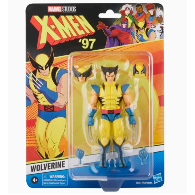 متوفر في المخزون مارفل X-Men 97 بطاقة ولفيرين ليتل شقي سايكلوبس عمل الشكل أنيمي لعبة مجسمة جمع هدية